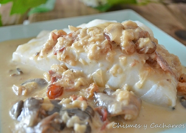 BACALAO AL VAPOR CON SALSA DE VERMÚ