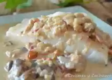 BACALAO AL VAPOR CON SALSA DE VERMÚ