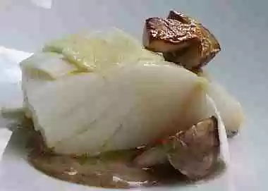 BACALAO CON BOLETUS