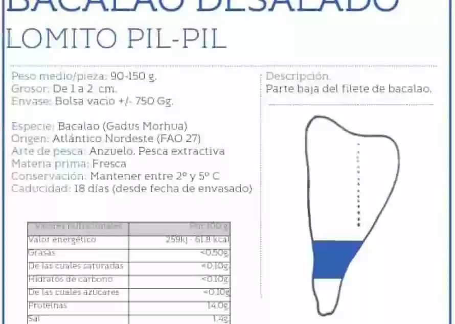 LOMO PIL-PIL DESALADO