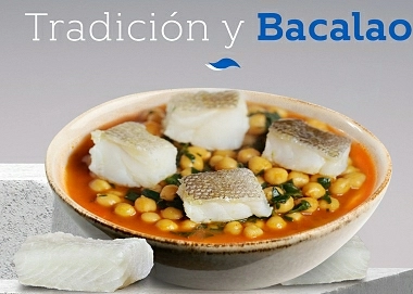 POTAJE DE GARBANZOS CON BACALAO